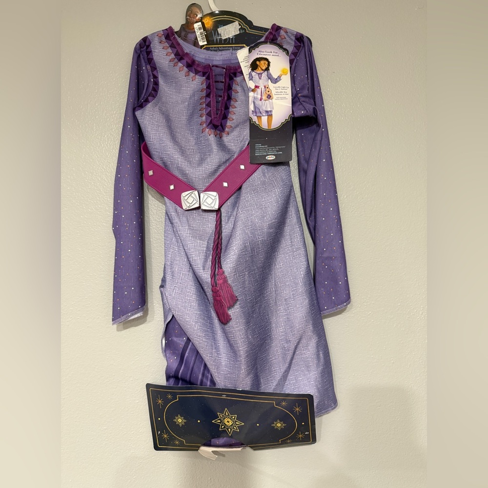Disney Wish Purple and Pink Kids Costume